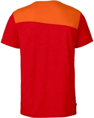 Vaude Sveit Funktionsshirt kurzarm mars red/tangerine (Herren)