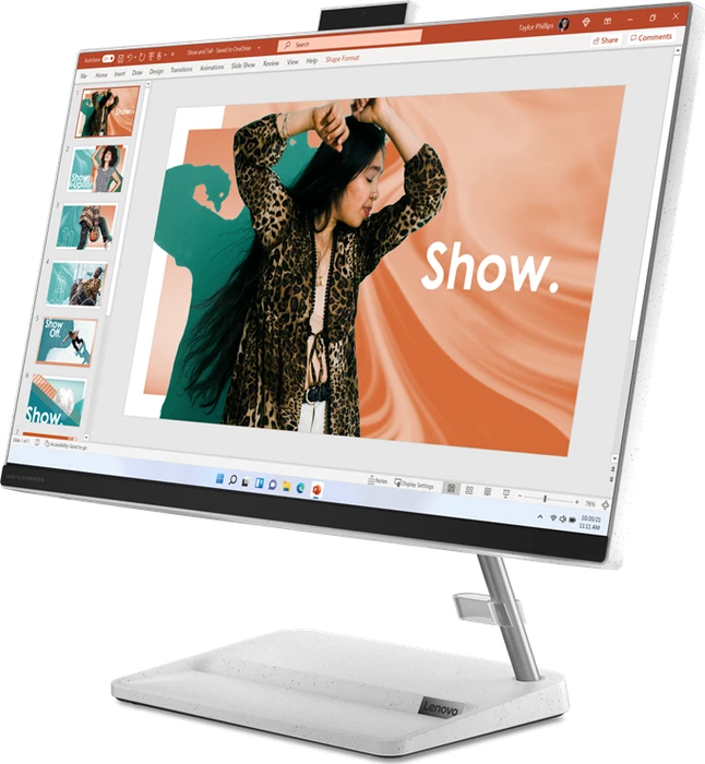 Lenovo IdeaCentre AIO 3 24IAP7, weiß, Core i3-1220P, 8GB RAM, 256GB SSD, DE
