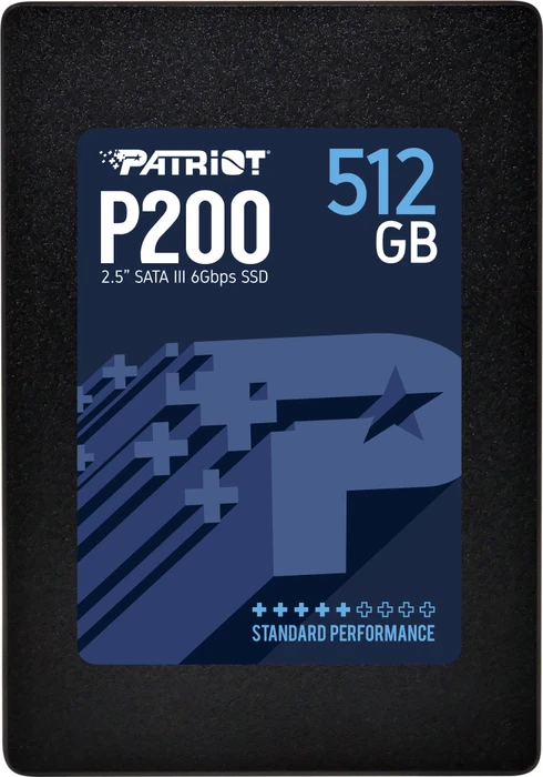 Patriot P200 512GB, 2.5" / SATA 6Gb/s