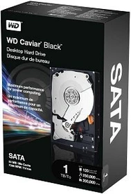 Western Digital WD Caviar Black 1TB, 24/7, 3.5" / SATA 3Gb/s, retail