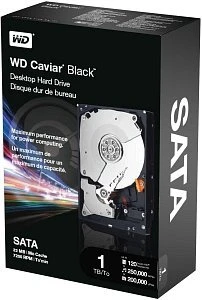Western Digital WD Caviar Black 1TB, 24/7, 3.5" / SATA 3Gb/s, retail