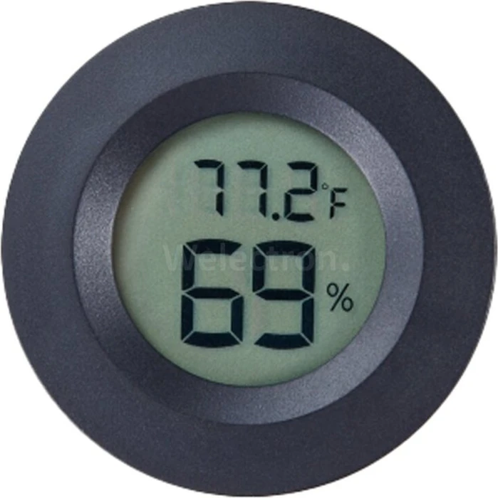 Bambu Lab Circular Embedded Electronic Digital Thermometer Hygrometer