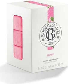 Roger & Gallet Rose feste Seife, 300g (3x 100g)