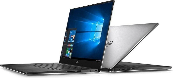 Dell XPS 15 9560 (2017), silber, Core i7-7700HQ, 16GB RAM, 512GB SSD, GeForce GTX 1050, DE