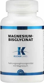 Klean Labs Magnesium Bisglycinat Kapseln, 120 Stück