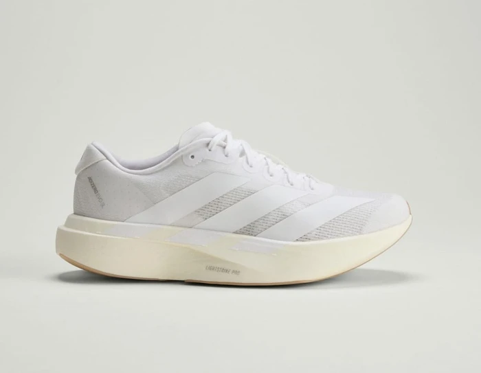 adidas Adizero Evo SL cloud white/warm sandstone (Damen)