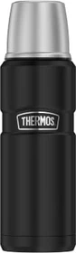 Thermos Stainless King Isolierflasche 470ml matt schwarz