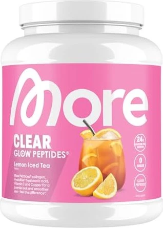 More Nutrition Clear Glow Peptides Lemon Iced Tea 600g