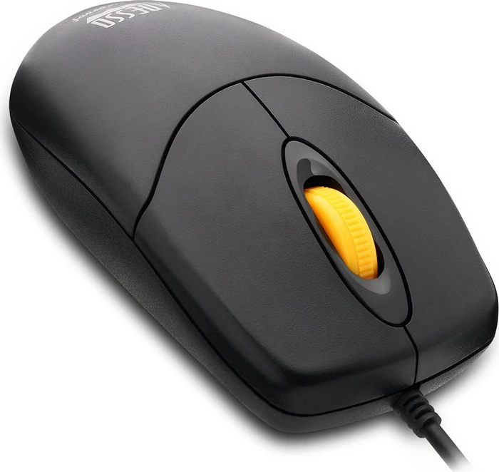 Adesso iMouse W3 Antimicrobial Waterproof Mouse with Magnetic Scroll Wheel schwarz, USB
