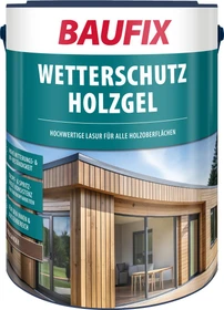 Baufix Wetterschutz Holzgel palisander, 5l