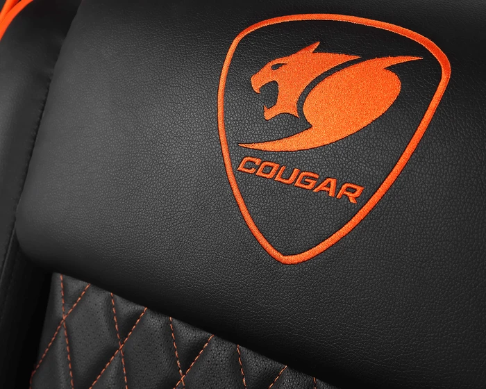 Cougar Ranger Gaming-Sofa, schwarz/orange