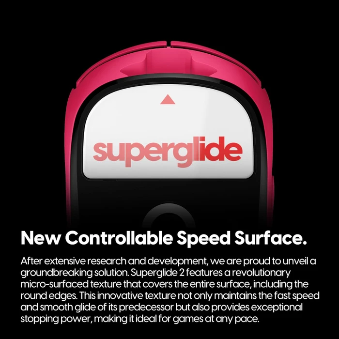 Pulsar Gaming Gears Superglide 2 für Logitech G Pro X Superlight, Mausgleiter, weiß