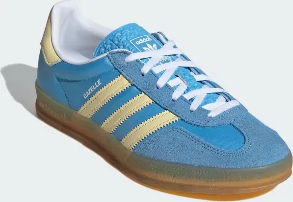 adidas Gazelle Indoor semi burst blue/almost yellow/cloud white