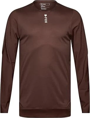 Fox Racing Flexair Pro Trikot langarm cocoa brown (Herren)