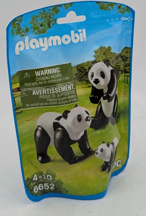 playmobil City Life 2 Pandas mit Baby