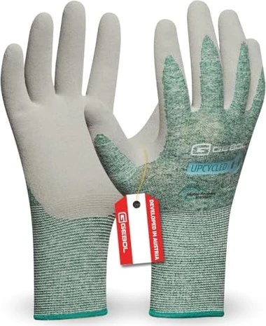 Gebol Upcycled Strong Arbeitshandschuhe 8/M dunkelgrün