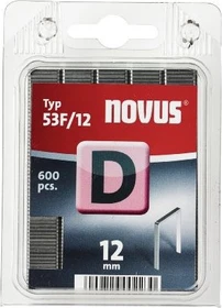 Novus Typ 53 F Tacker-Klammern, 12x11.3mm, 600 Stück