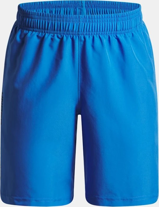 Under Armour Tech Woven Wordmark Hose kurz blue atlantis/black (Junior)