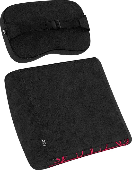 noblechairs Kissen-Set Doom Edition Lendenkissen, schwarz