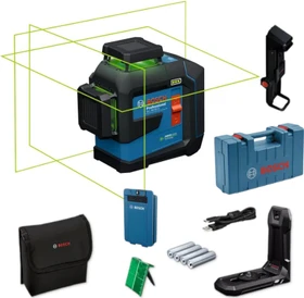 Bosch Professional GLL 80-33 G Akku-/Batterie-Linienlaser inkl. Koffer + Akku + Zubehör