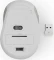 Hama WM-400 Silent Wireless 6-Button Mouse weiß/grau, USB Vorschaubild