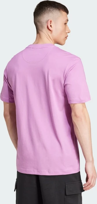 adidas Trefoil Essentials T-Shirt kurzarm preloved purple (Herren)
