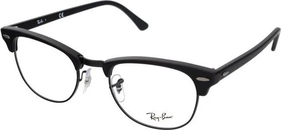 Ray-Ban RB5154 Clubmaster Optics 53mm matte black