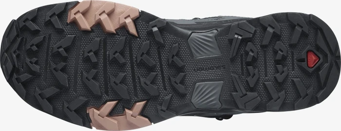 Salomon X Ultra 4 Mid Wide GTX ebony/mocha mousse/almond cream (Damen)