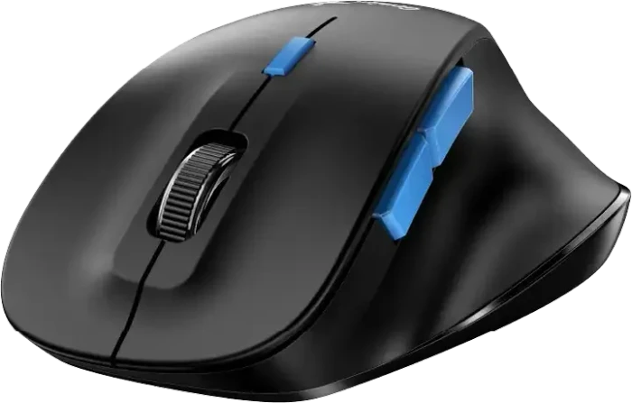 Genius Ergo 8230S BT Pro Ergonomic Wireless Silent Mouse schwarz/blau, USB/Bluetooth