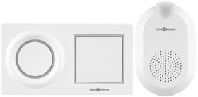 REV Ritter Link2Home WiFi Funk-Gong mit Taster weiß, Funk-Gong