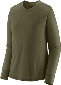 Patagonia Capilene Cool Merino Funktionsshirt langarm basin green (Damen)