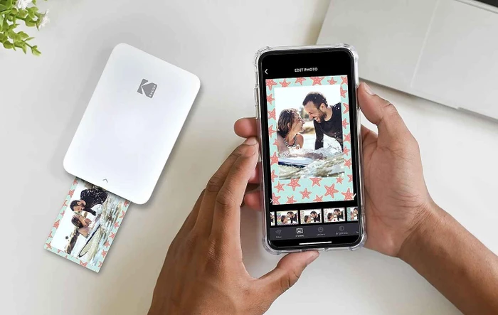 Kodak Step Slim weiß, Fotodrucker