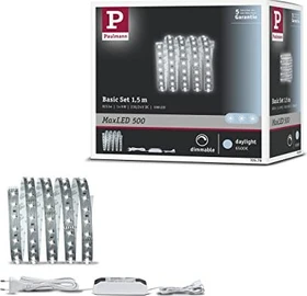 Paulmann MaxLED 500 Basisset LED-Streifen tageslichtweiß unbeschichtet 1.5m