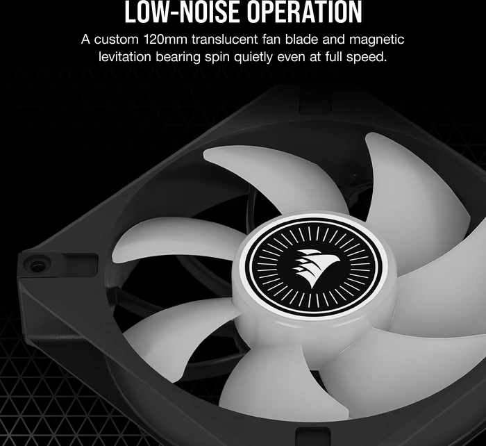 Corsair ML Series iCUE ML120 RGB Elite Triple Fan Kit, schwarz, LED-Steuerung, 120mm, 3er-Pack