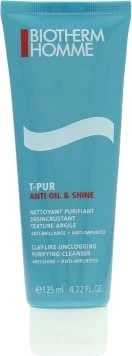 Biotherm Homme T-Pur Nettoyant Anti Oil & Wet Gesichtsreinigung, 125ml