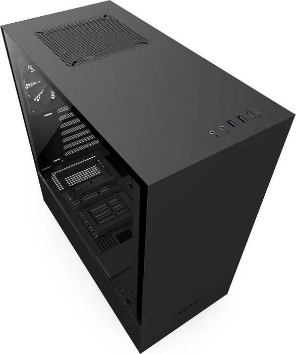 NZXT H500 schwarz, Glasfenster