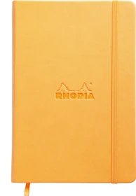 Rhodia Boutique Webnotebook, A5, liniert, Hardcover, orange, 96 Blatt