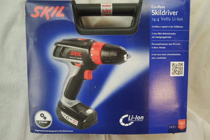 Skil 2431 AD Akku-Bohrschrauber inkl. Koffer + Akku 1.5Ah
