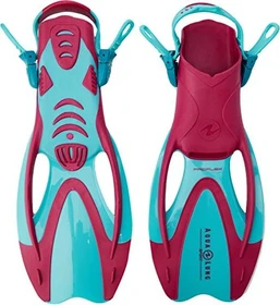 Aqualung Zinger Flossen türkis/rosa (Junior)