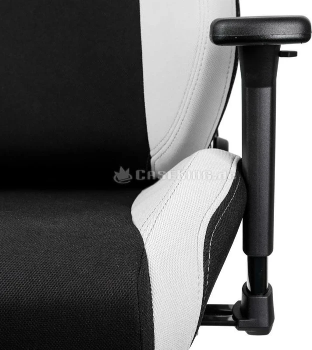 Nitro Concepts S300 Radiant White Bürostuhl, schwarz/weiß