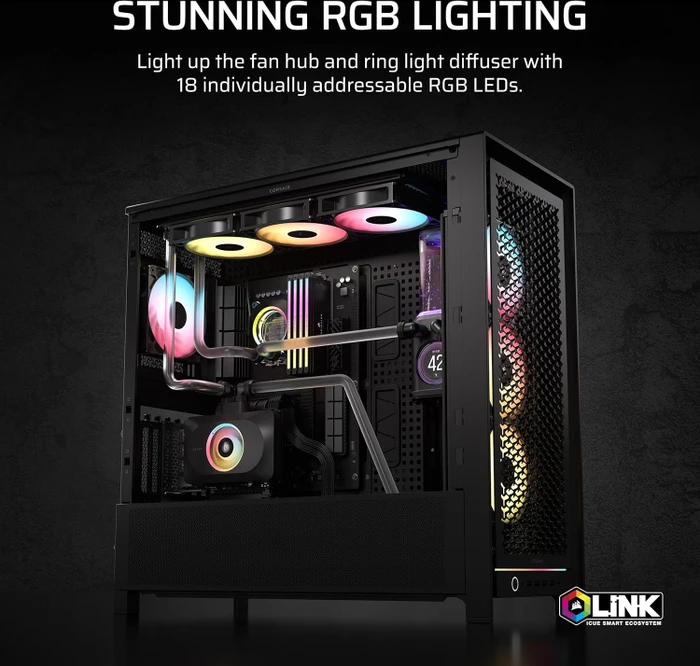 Corsair iCUE LINK XG3 RGB Hybrider GPU Wasserkühler NVIDIA 5080/5070 Ti/5070