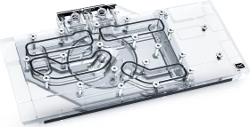 Alphacool Eisblock Aurora Acryl GPX-A AMD Radeon RX 6700XT TUF/ROG STRIX mit Backplate
