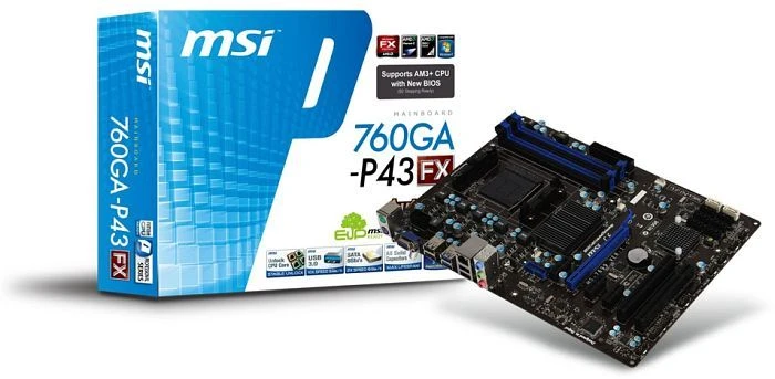 MSI 760GA-P43 [FX] (AMD AM3+)