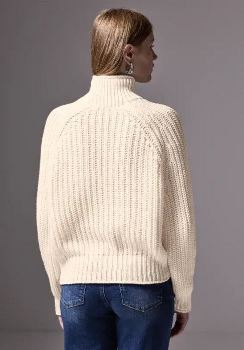Street One Studio Strickpullover lucid white (Damen)