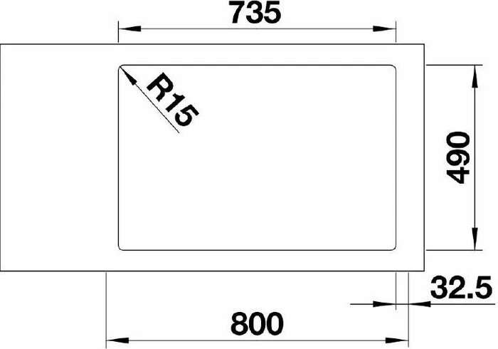 Blanco Andano 340/340-IF/A InFino Einbau Doppelspüle mit Ablauffernbedienung edelstahl