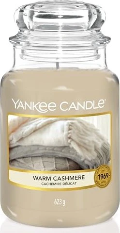 Yankee Candle Warm Cashmere Duftkerze, 623g