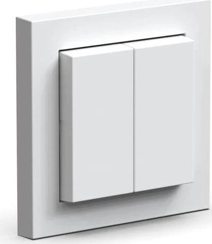 Senic Friends Of Hue Smart Switch, Tasten mit Wippe, 2-fach, weiß matt, 3er-Pack