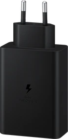 Samsung Power Adapter Trio (65W Schnellladefunktion) ohne Kabel schwarz