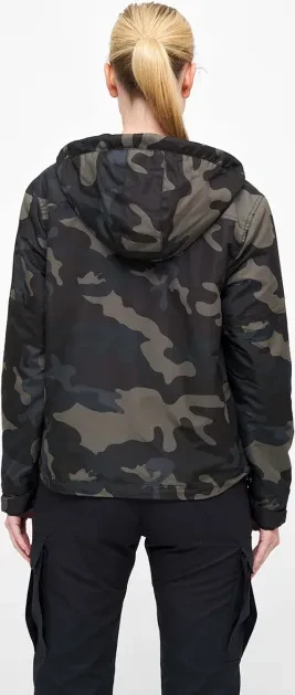 Brandit Windbreaker Frontzip Jacke darkcamo (Damen)