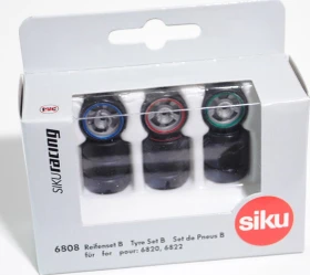 SIKU Racing Reifenset B (schmale und breite Reifen)